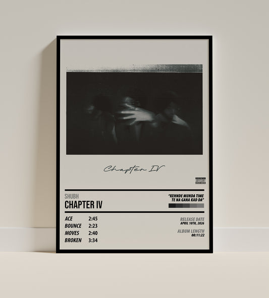 Shubh - Chapter IV | ALBUM POSTER