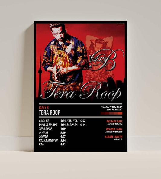 Jazzy B - Tera Roop | ALBUM POSTER - PosterVerse
